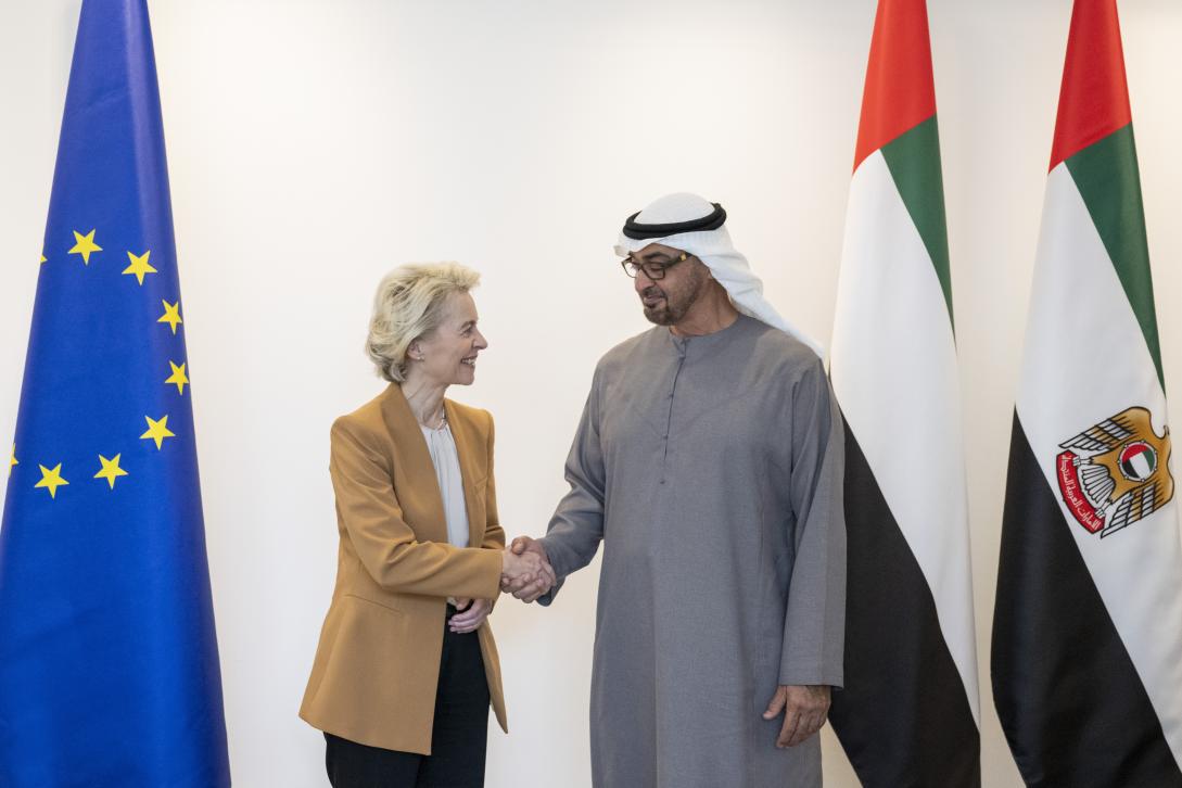 President von der Leyen Meets UAE President in Abu Dhabi
