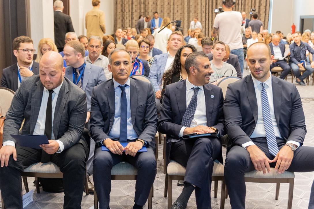 Conference Remon Zakaria Armend Milla Riccardo Serri