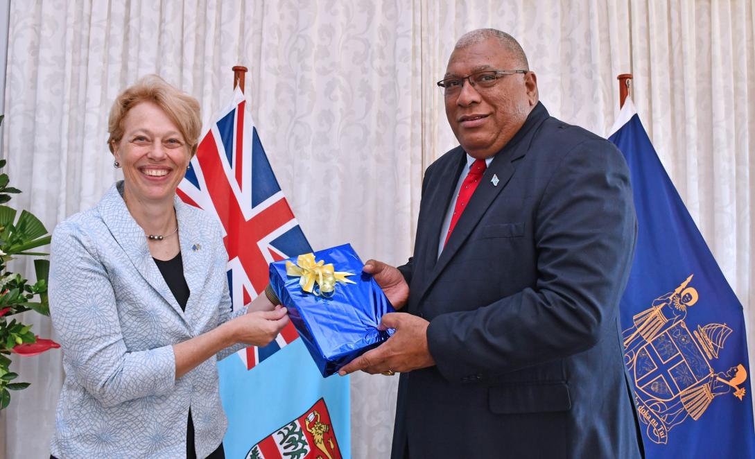 New EU Ambassador to Fiji Presents her Credentials