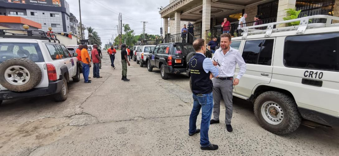EU EOM Liberia 2023 Deployment of 36 STOs