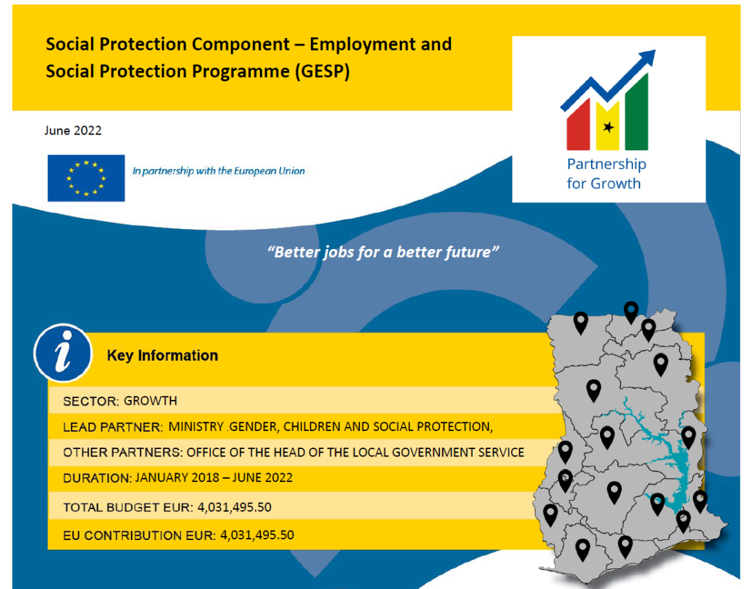 Social Protection Component – Employment and Social Protection Programme (GESP) 