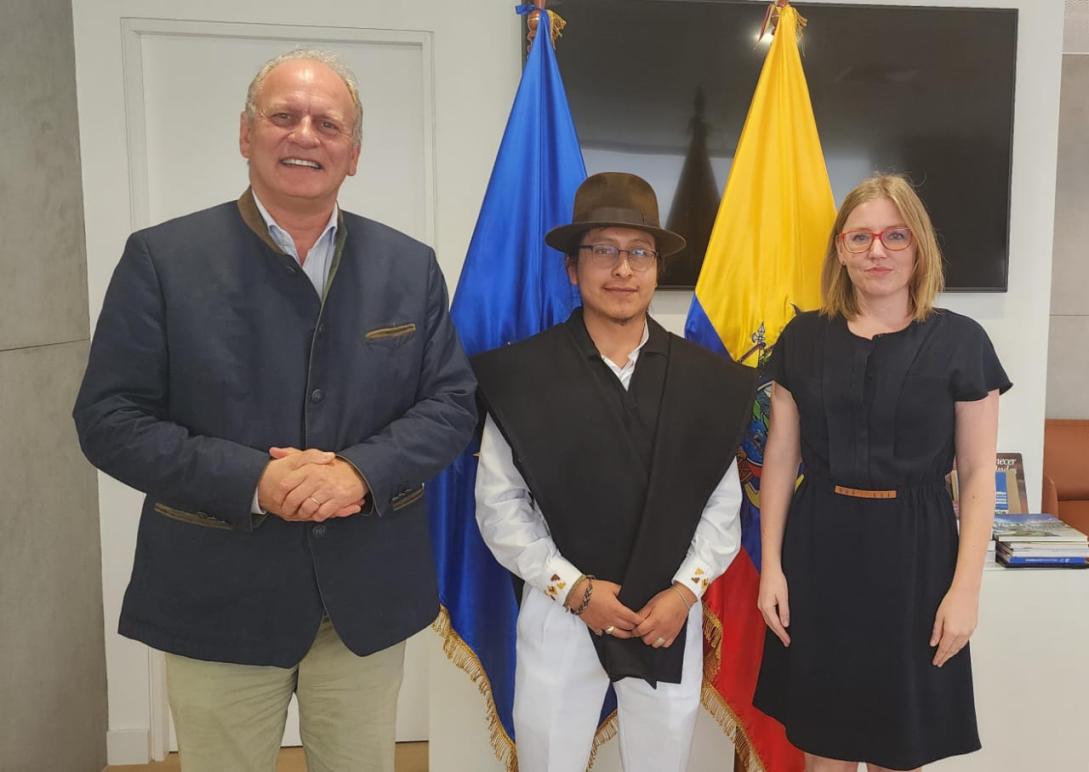 Primer ecuatoriano en formar parte del “Youth Sounding Board” de la Unión Europea