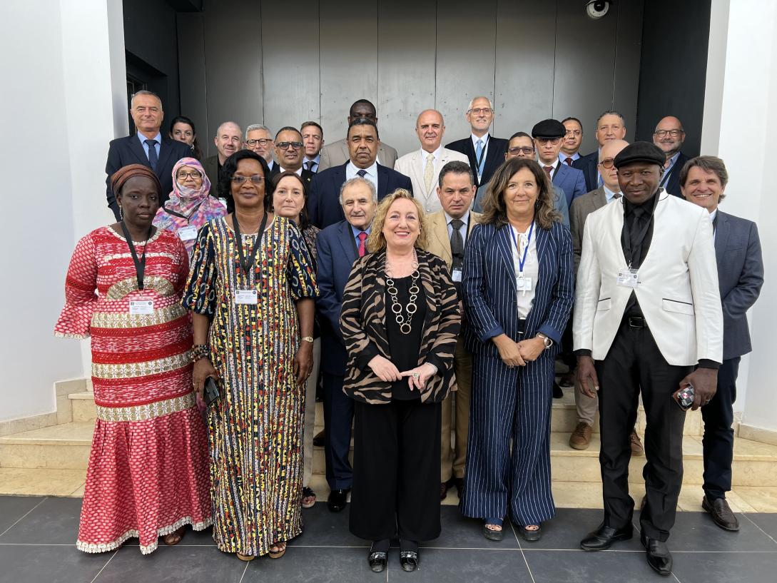 Participants of the successful meeting in Nouakchott, Mauritania.