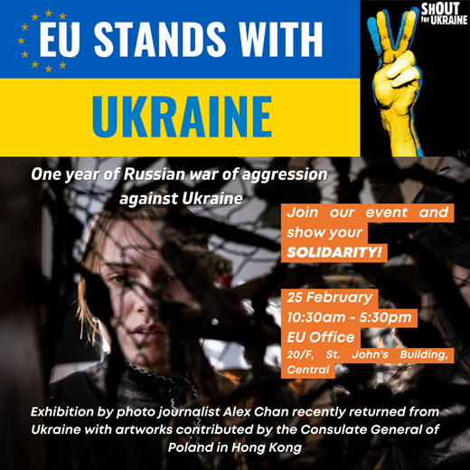 EU Stands with Ukraine – One Year of the Russian War of Aggression ...