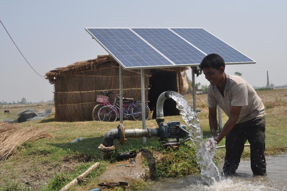 Solar powered irrigation pumps to boost agricultural productivity