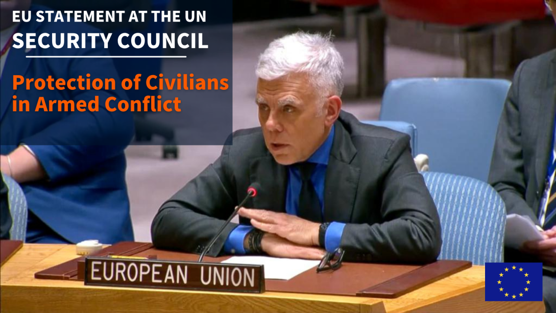 23 May 2023 - ECHO DG Popowski addresses the UN Security Council
