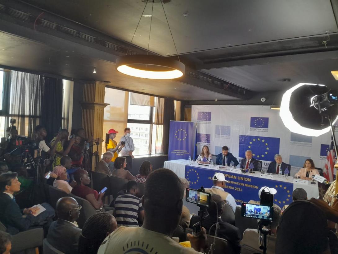 EU EOM Liberia 2023 Press Release PS 231012