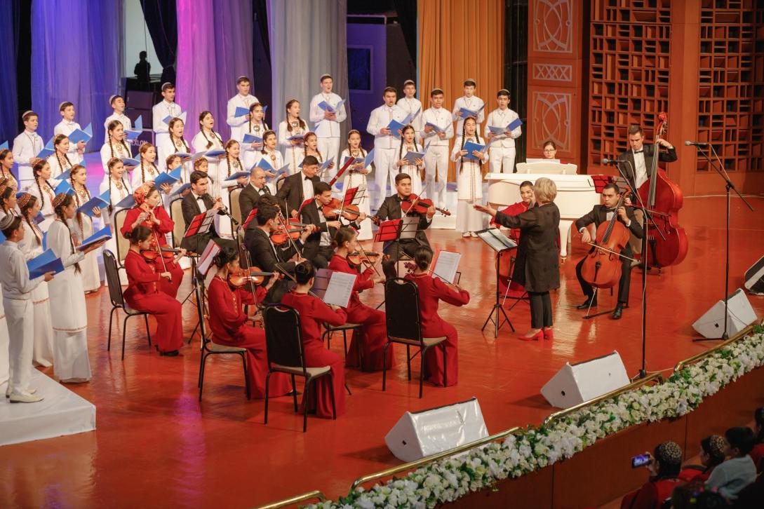 CONCERT DEDICATED TO THE 30TH ANNIVERSARY OF THE EUROPEAN UNION AND TURKMENISTAN 