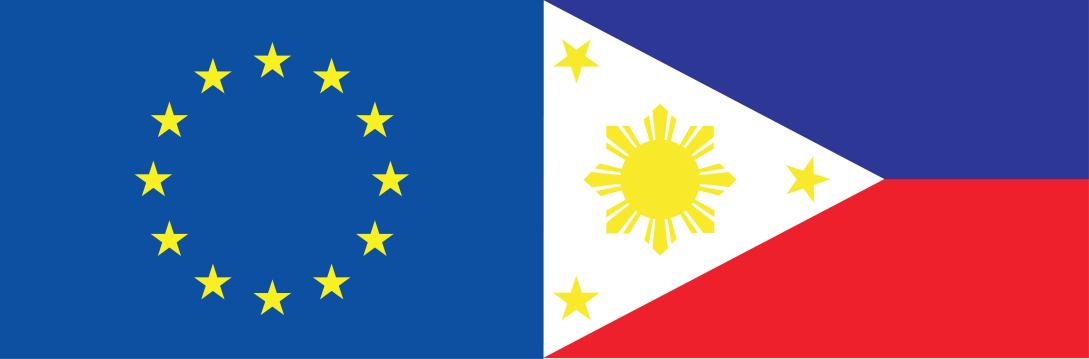 EU Philippines flags