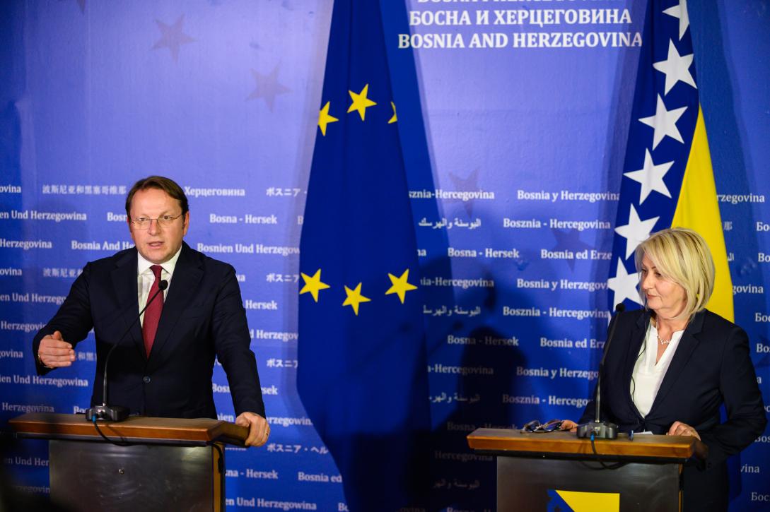 Press statement of Commissioner Várhelyi after the High-Level Political Forum in Sarajevo 