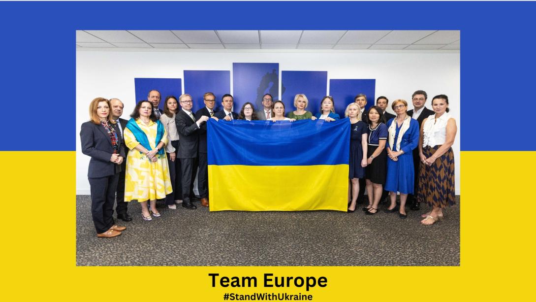 In solidarity with Ukraine