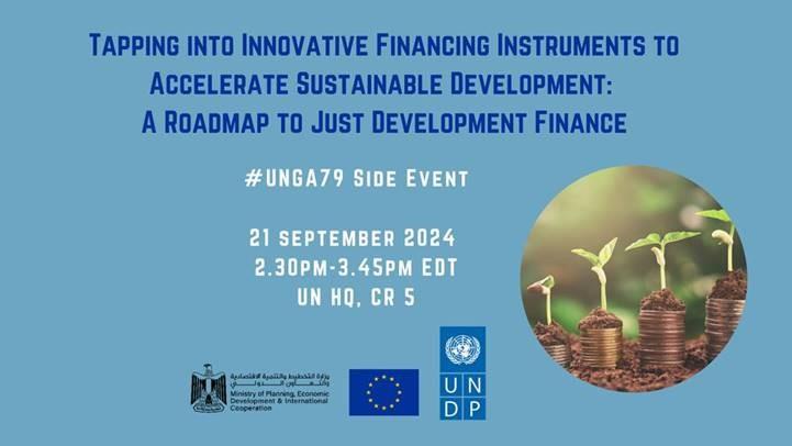 21 September 2024, UNGA 79 Side Event on Innovative Financing Instruments