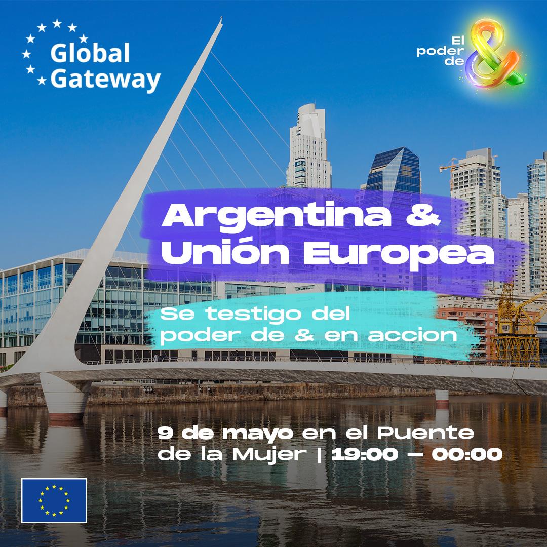Iluminación Puente de la Mujer invitación