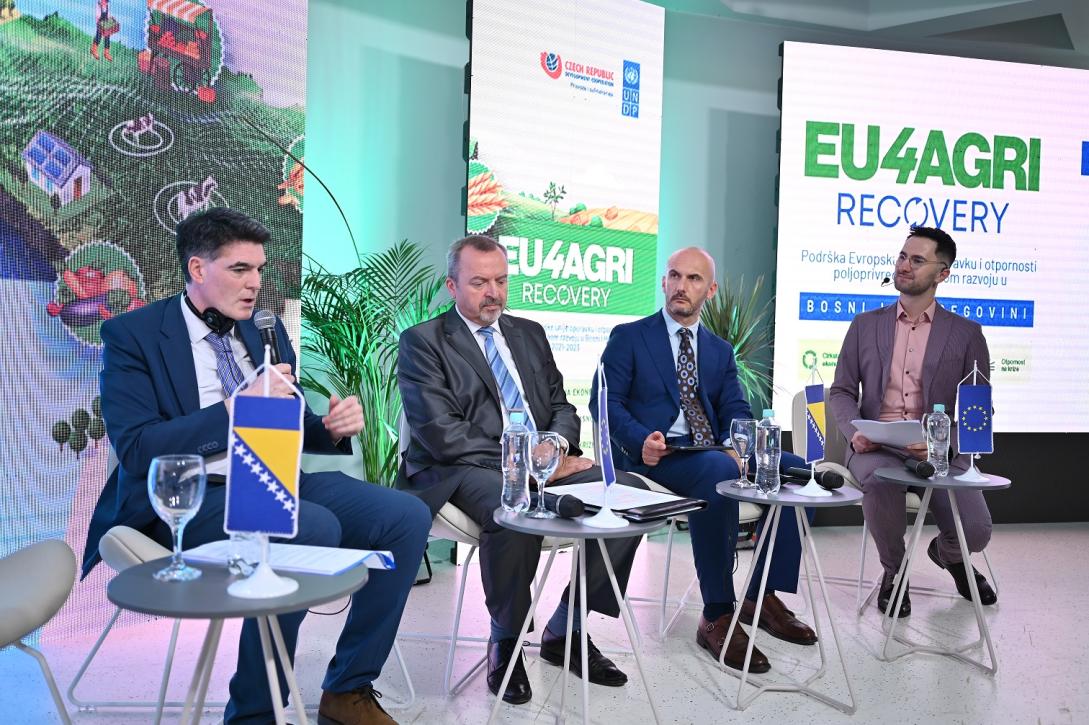Press Conference presenting the results of the EU4AGRI-Recovery Project
