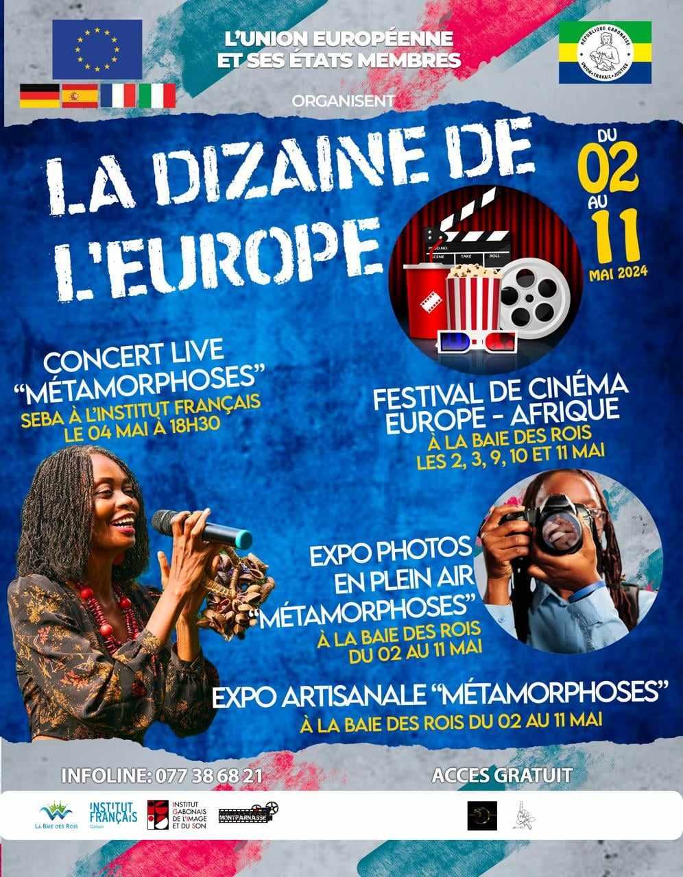 La Dizaine de l'Europe à Libreville du 2 au 11 mai 2024
