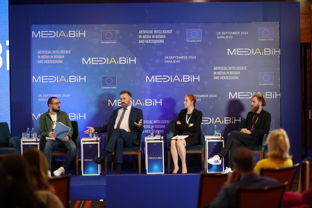 Conference on the use of artificial intelligence in media in Sarajevo