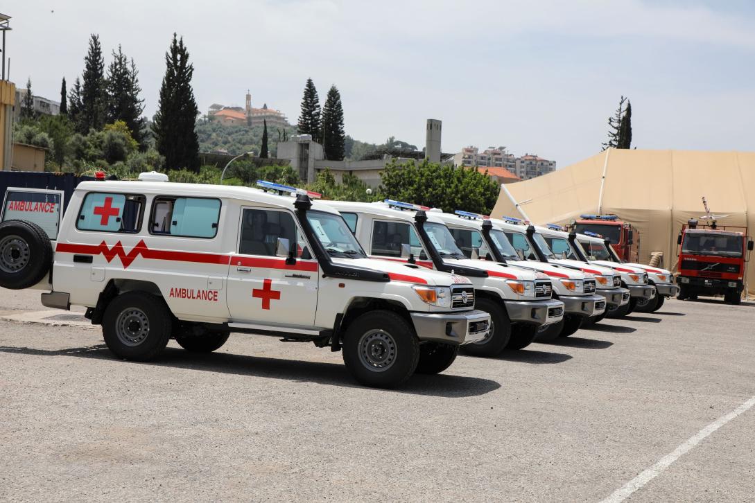 Ambulances to LAF