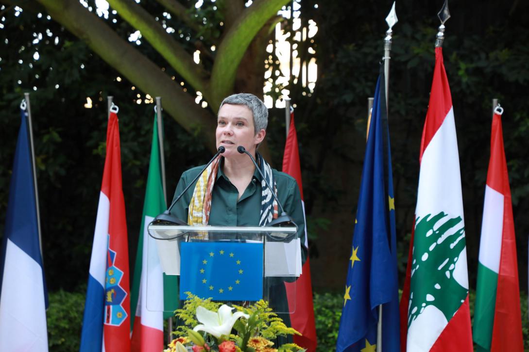 Ambassador Sandra De Waele on Europe Day 2024 in Lebanon