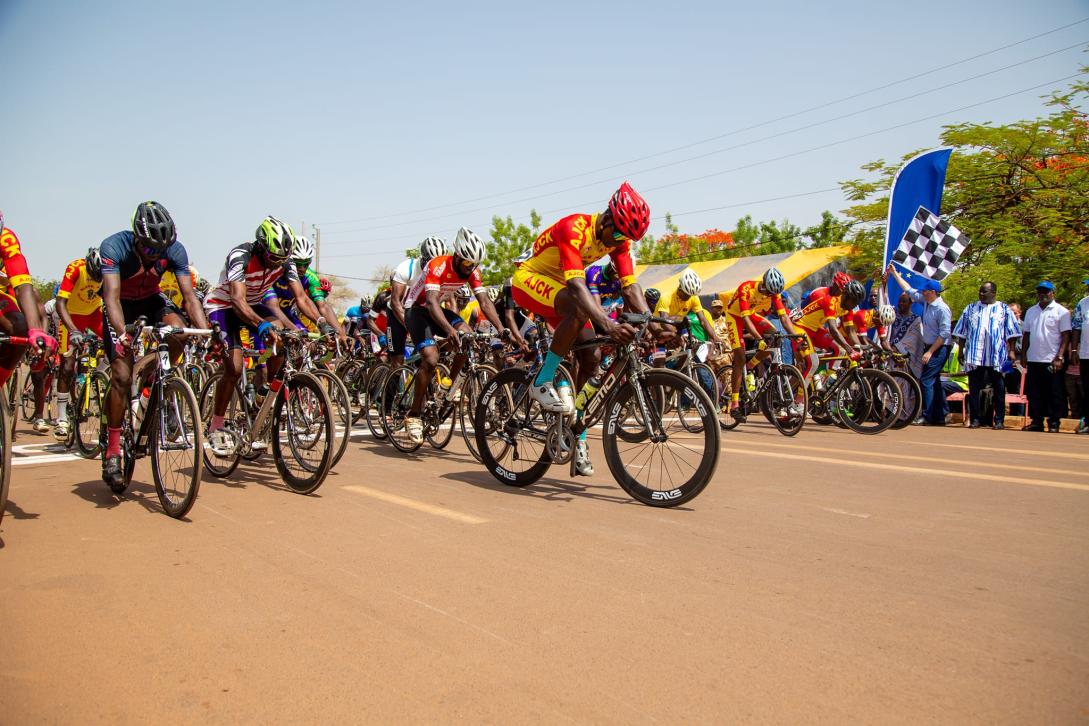Le Grand prix cycliste de l'Union européenne s'est couru ce samedi 11 mai à Koudougou