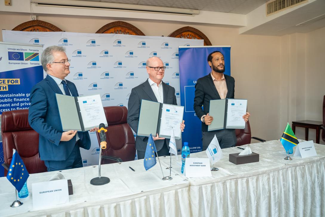 Signing Ceremony between The EIB and The EUD to Tanzania