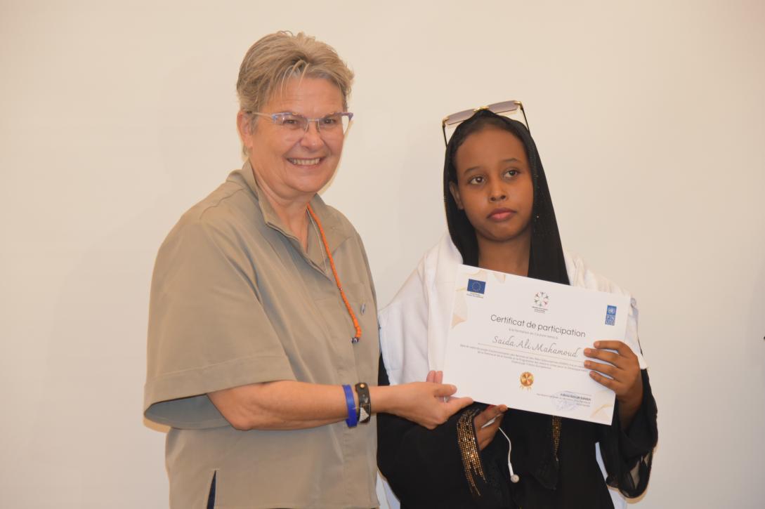 Remise de certificat