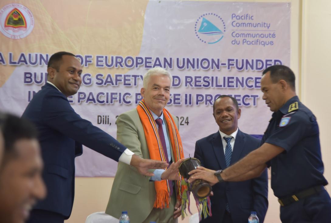 EU, GOv TL, and CPA at the project launch