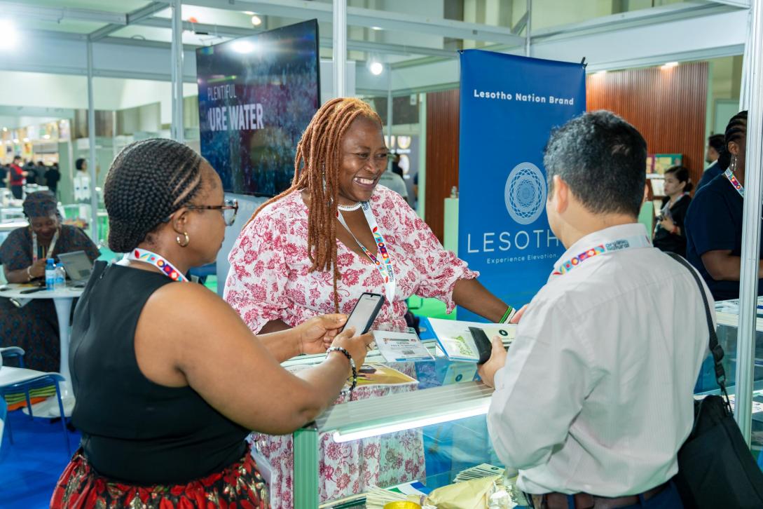 Enterprises representing Lesotho at the Dubai Expo 2024