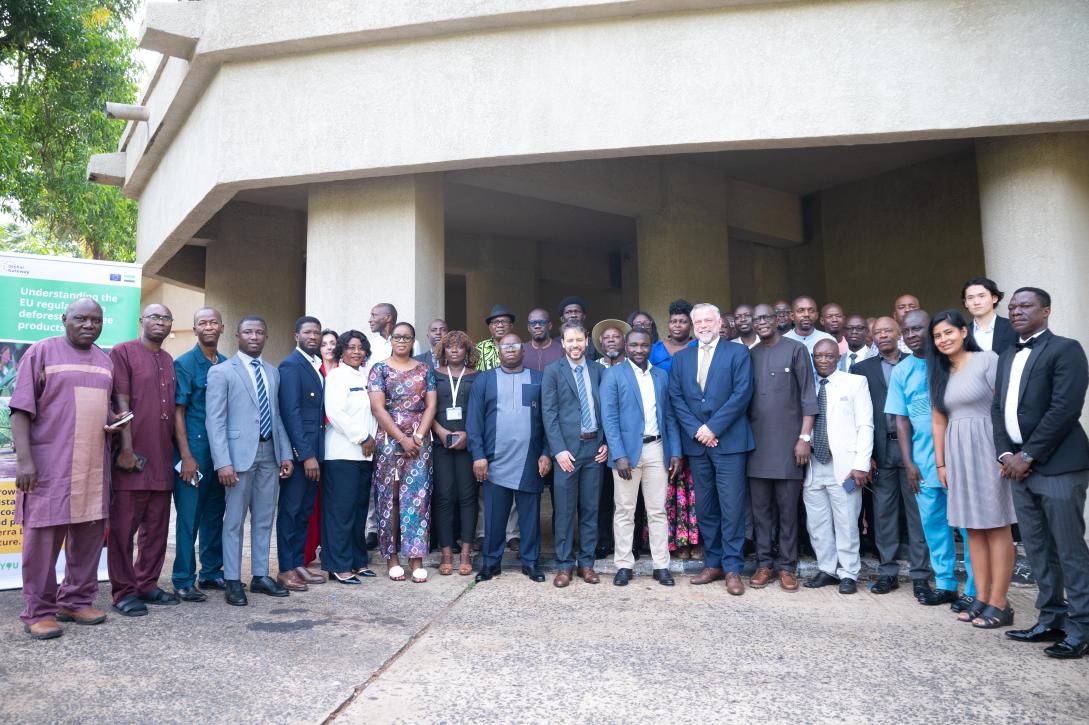 Participants pose for teh camera after the workshop