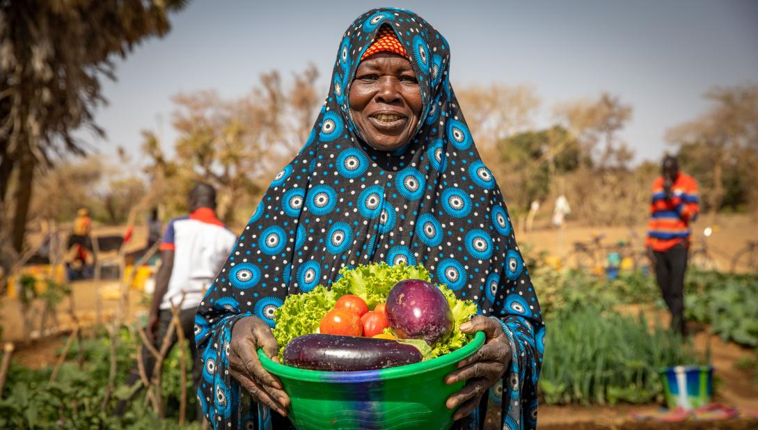 Fadima Hamidou-Croix Rouge - Jardin de case et partagé Sebba