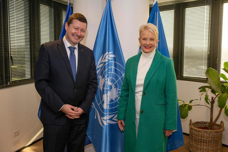 Ambassador Selmayr and WFP ED