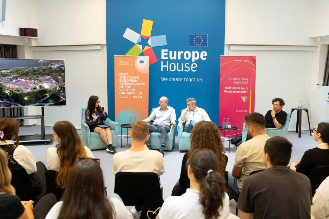 Europe House welcomes young people from across Western Balkans for the Dealing with the Past program