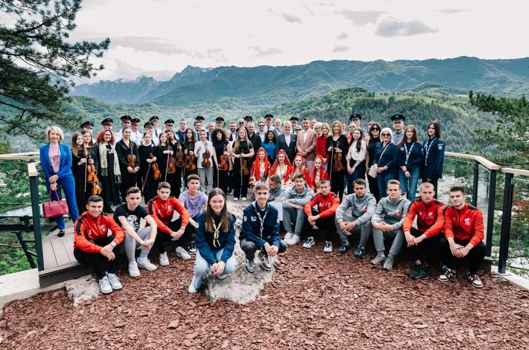 EU flag raised in Konjic to mark Europe Day 2024