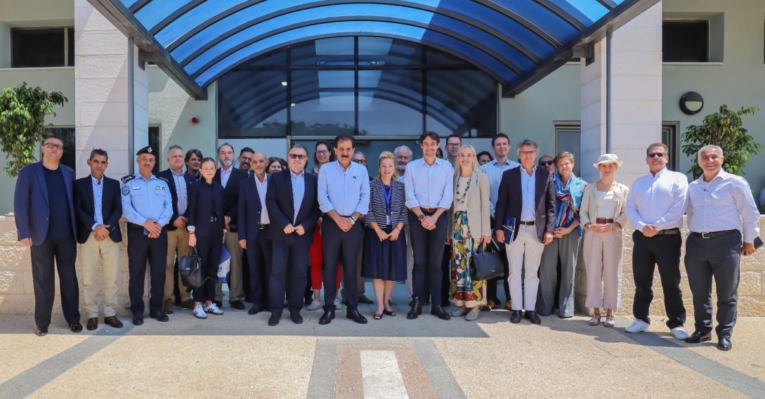 Heads of Mission visit to Jericho with EUBAM and EUPOL COPPS