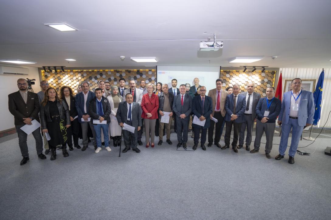 Cérémonie de lancement du Programme d'Appui à la Société Civile au Maroc