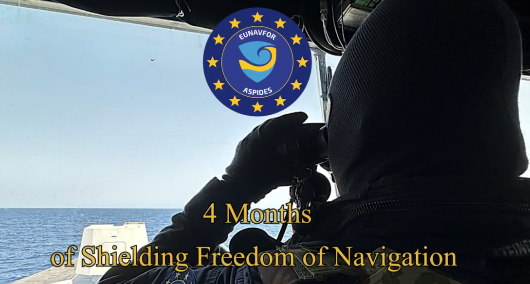 EUNAVFOR ASPIDES 4 months update