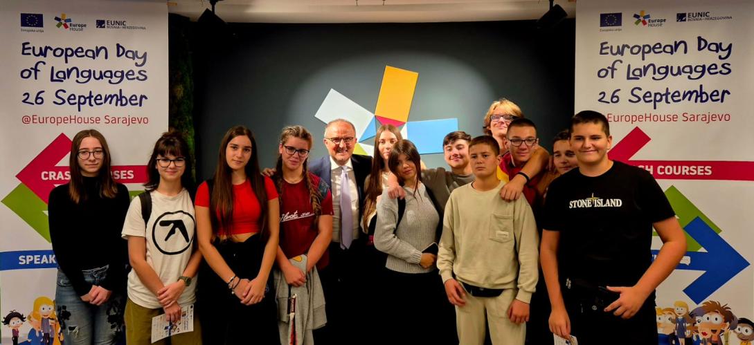 HoD/EUSR Soreca at European Language Day