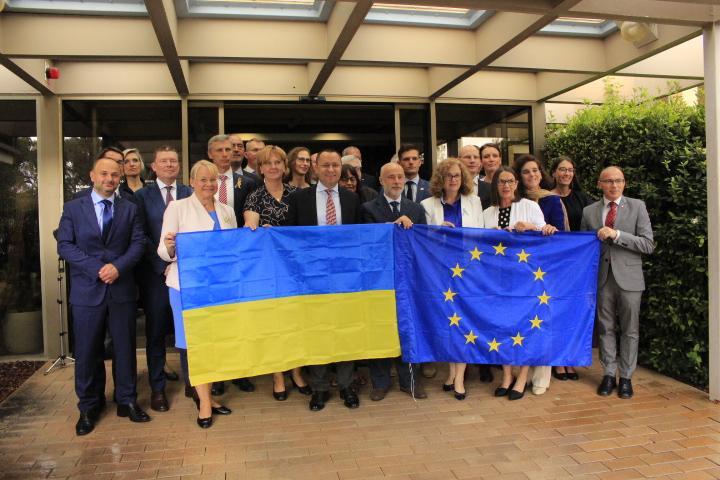 Extraordinary Head of Missions Meeting in Canberra: EU MS Ambassadors and Ukrainian Ambassador