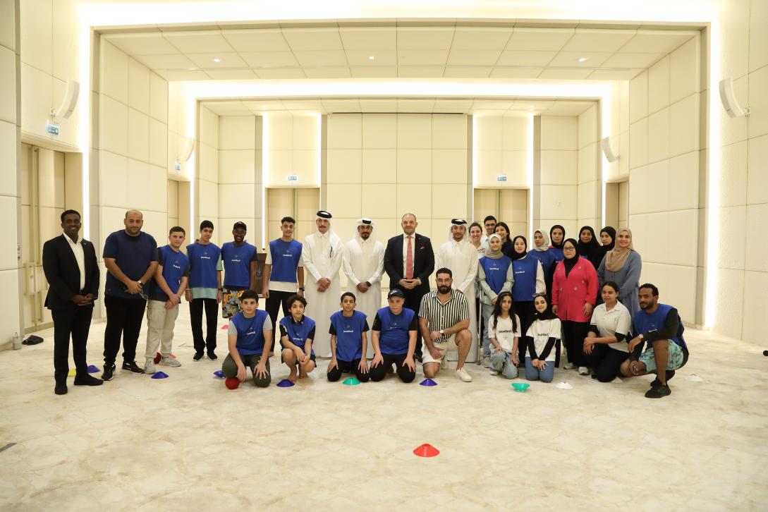 At the second edition of the (eunited) Summer Camp for the children of Gaza.