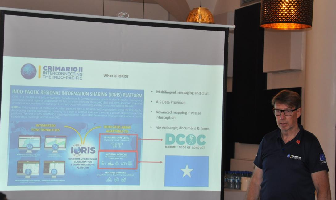 IORIS instructor giving a lesson