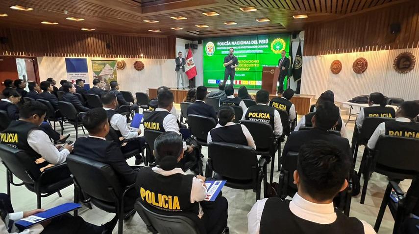 Capacitación en la investigación de delitos de secuestro - Perú