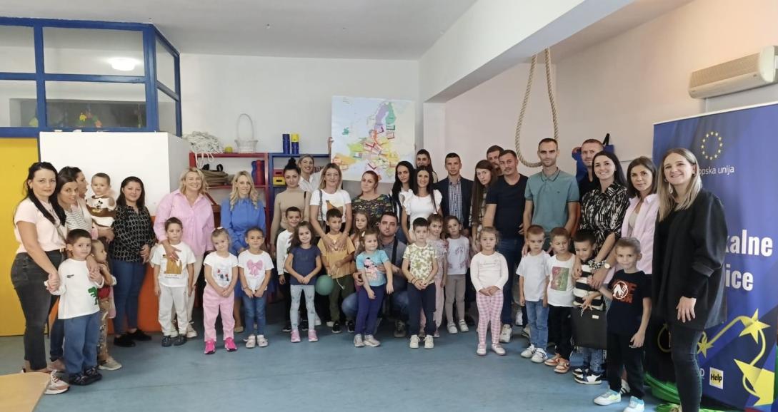 EU and "Naša radost" kindergarten in Zvornik