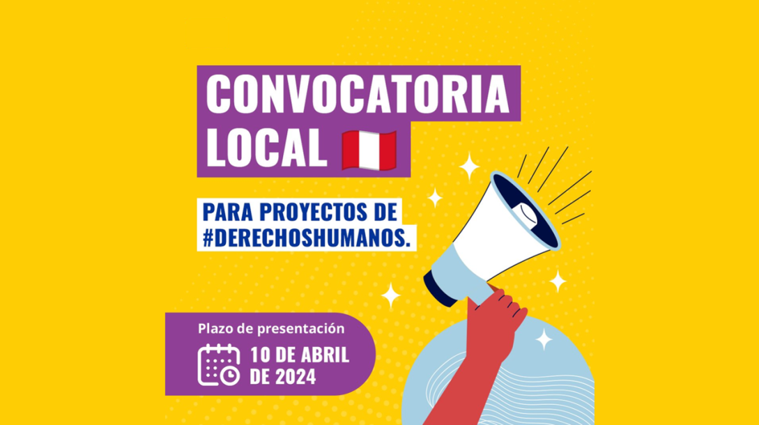Convocatoria Perú - Derechos Humanos