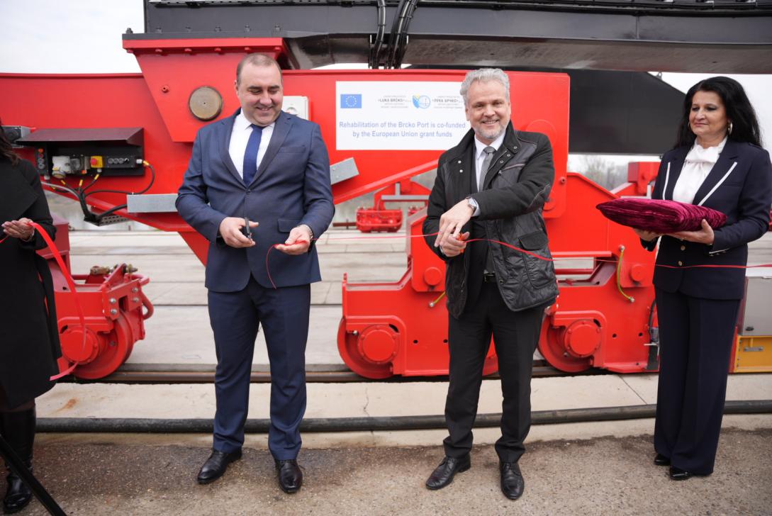 EU provides €3 million for the modernisation of Brčko Port