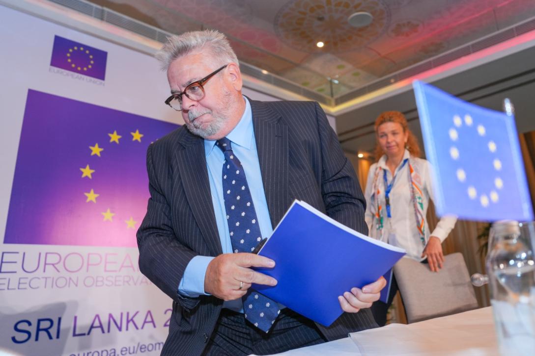 EU EOM Sri Lanka 2024, Press conference, 30 August