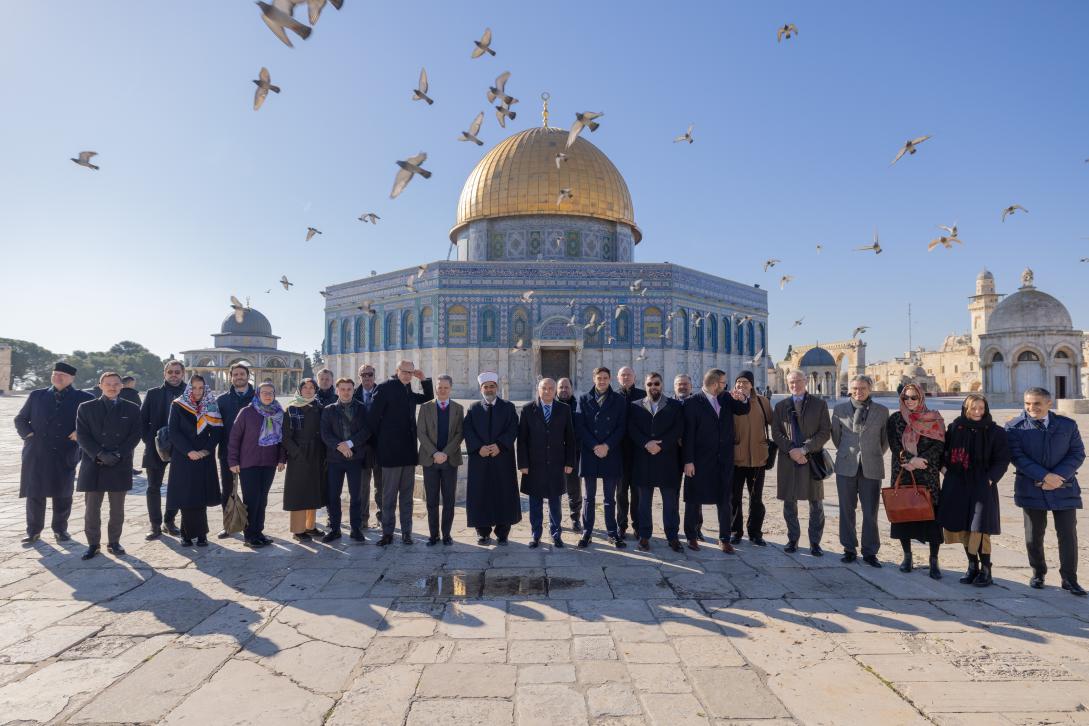 EU Heads of Mission visit to Al Aqsa compound and meeting with WAQF