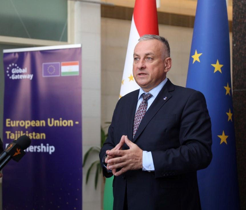Commissioner Jozef Síkela in Dushanbe, March 2025