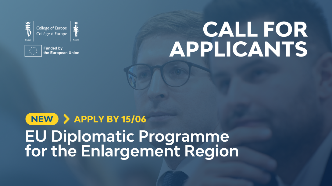 ALL FOR APPLICANTS - EU Diplomatic Programme for the Enlargement Region