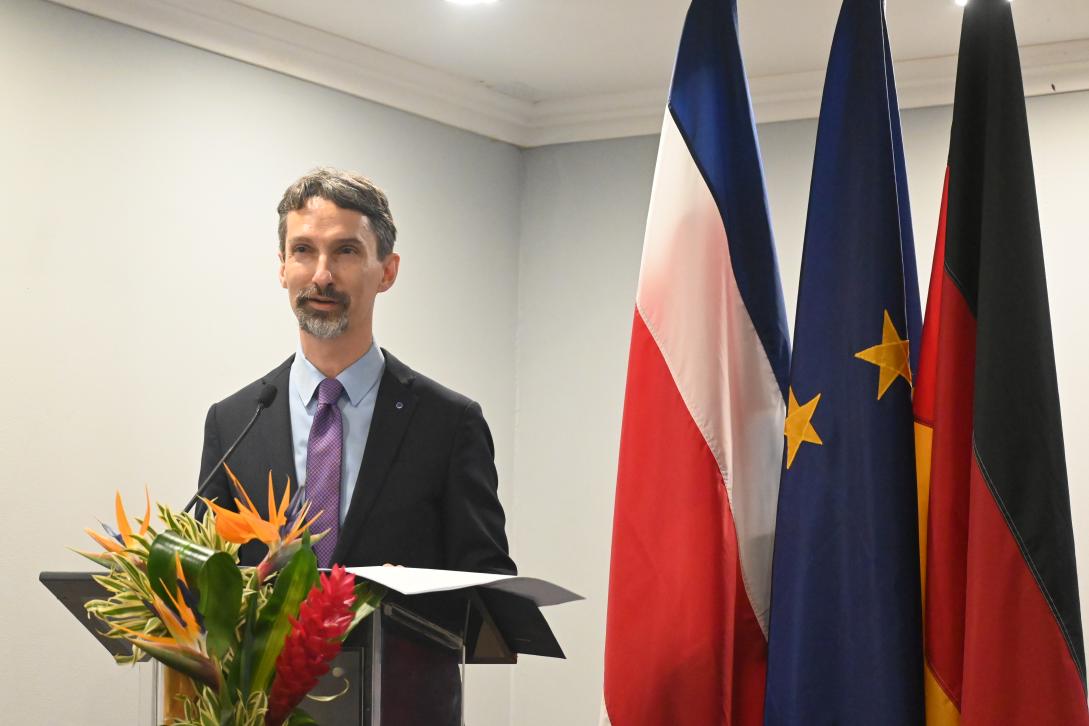 Embajador en Presentación TUE Mobility