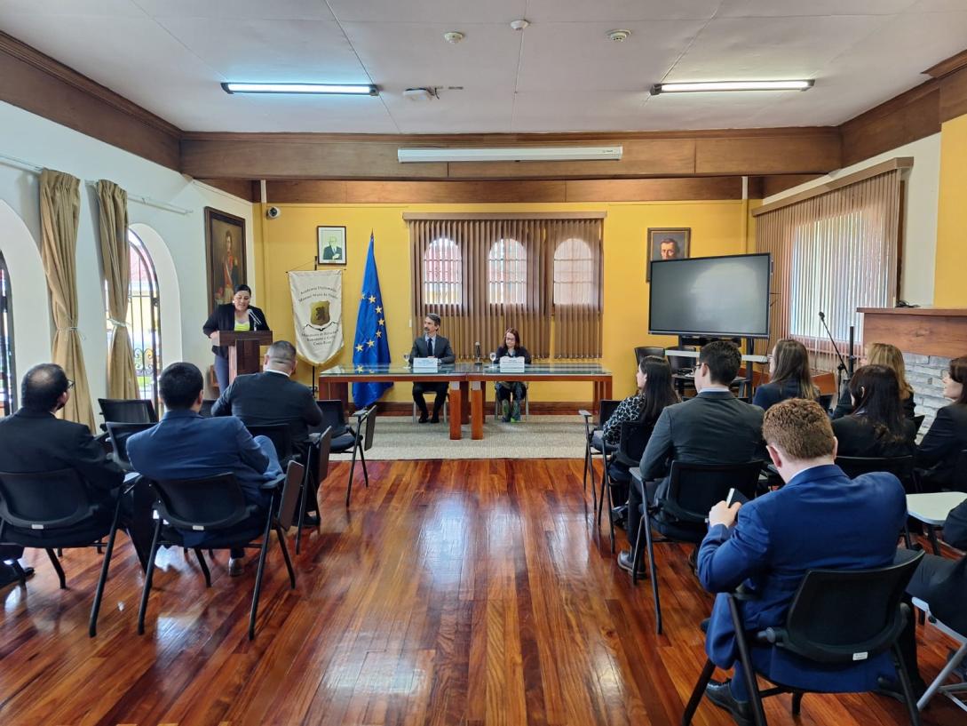Ceremonia certificados UE