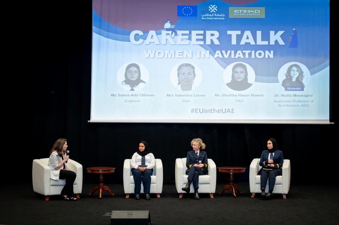 EU Career Talk Inspires Women to Launch Careers in Aviation